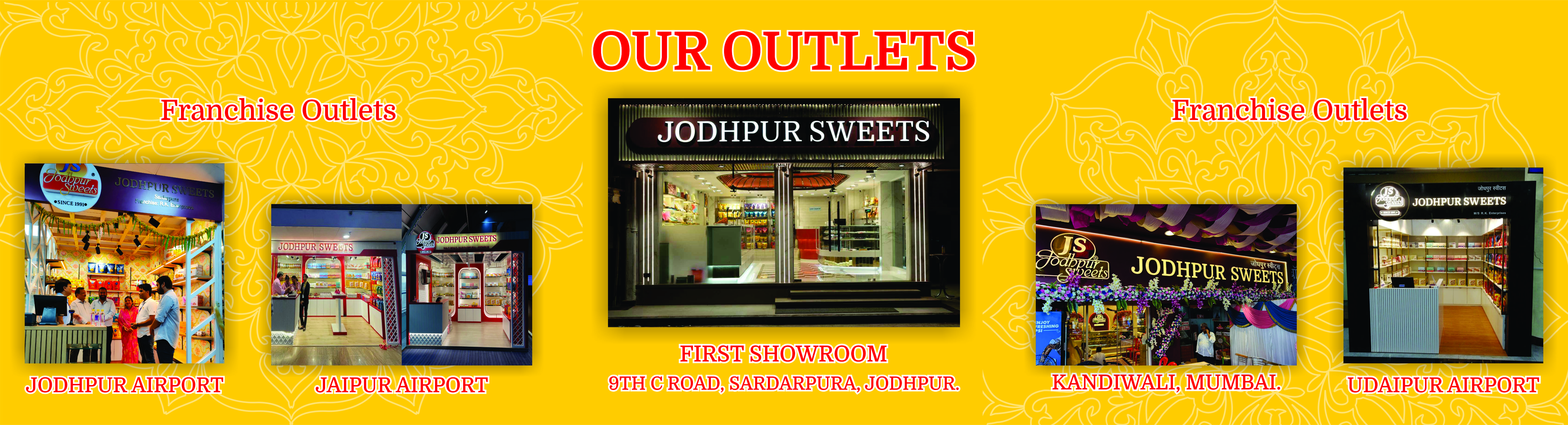 Our Outlets