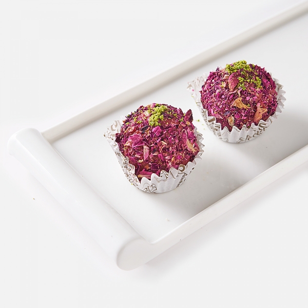 Rose Badam Laddoo
